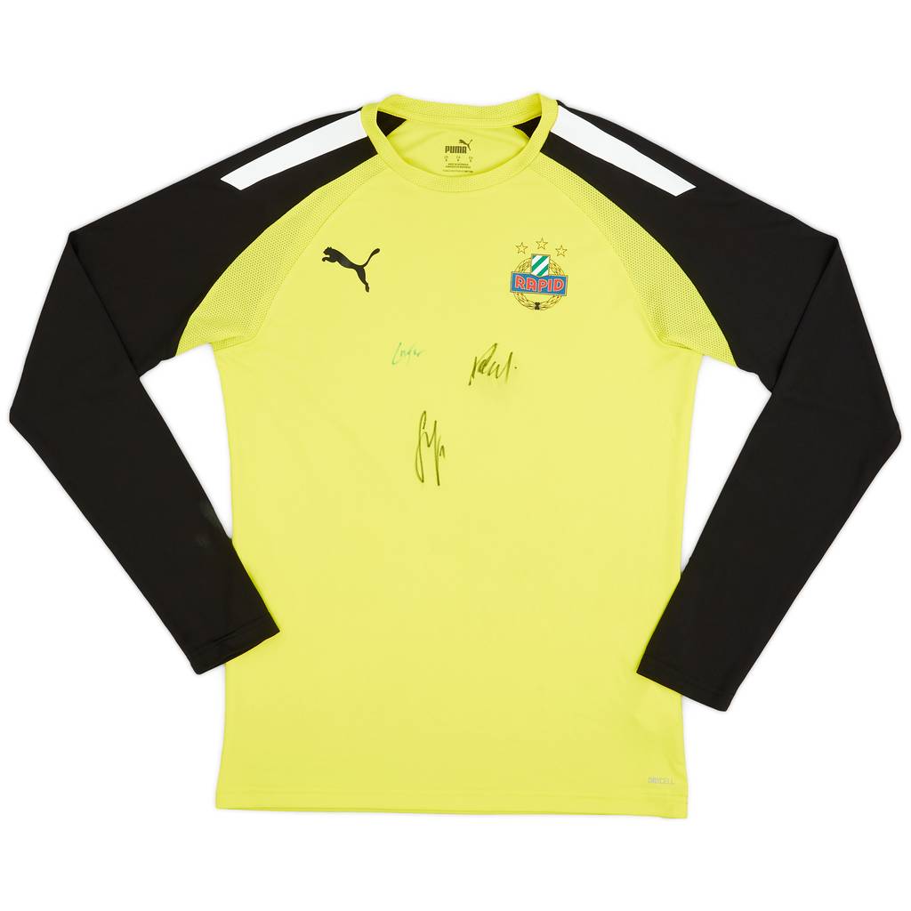 2020-21 Rapid Vienna Training L/S Shirt - 8/10 - (S)