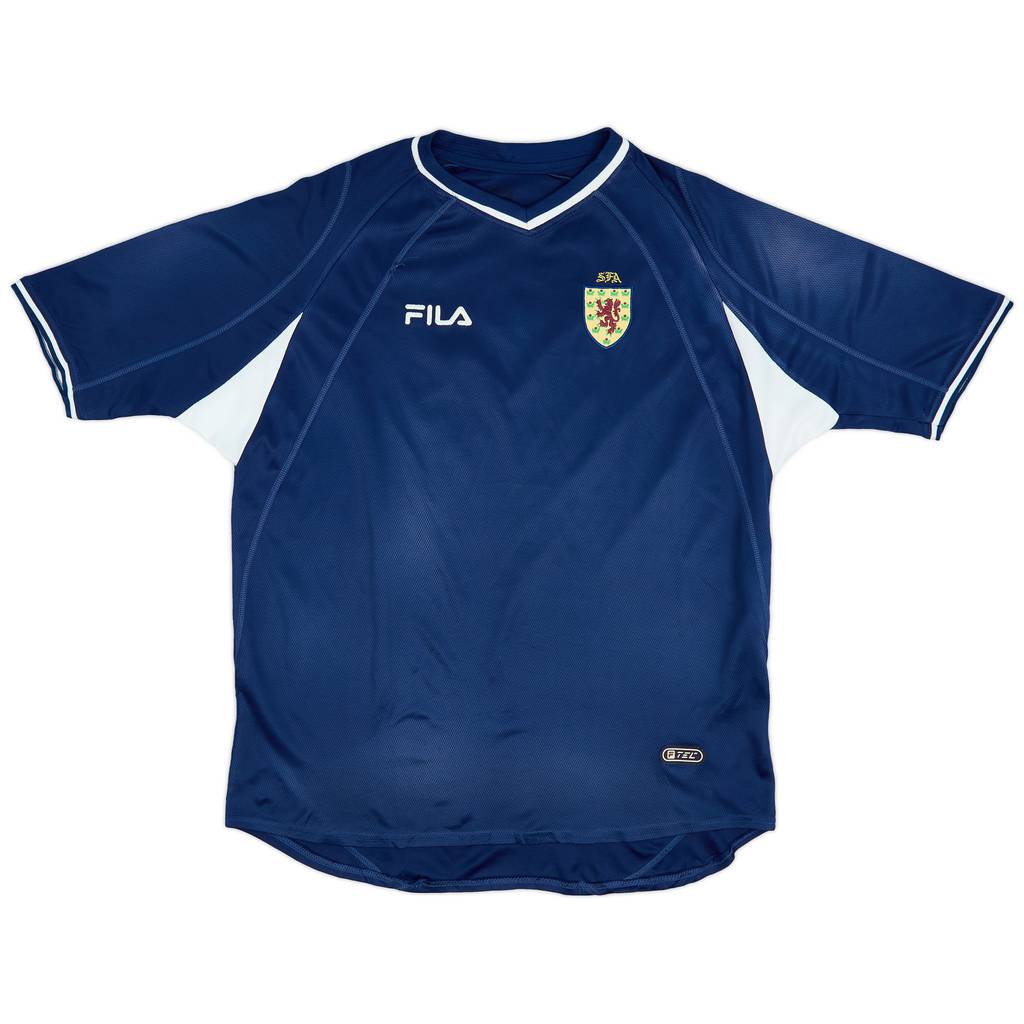 2000-02 Scotland Home Shirt - 4/10 - (XL)