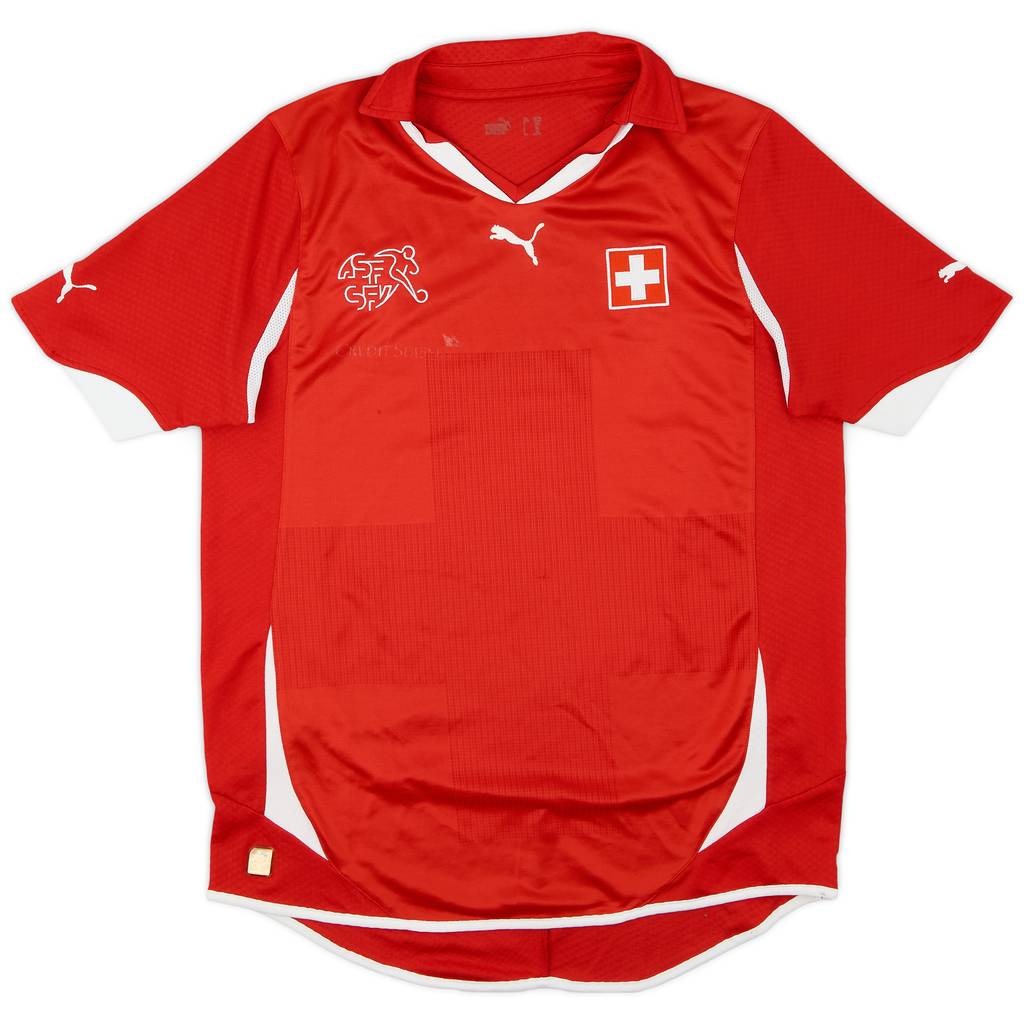 2010-11 Switzerland Home Shirt - 6/10 - (XL.Boys)