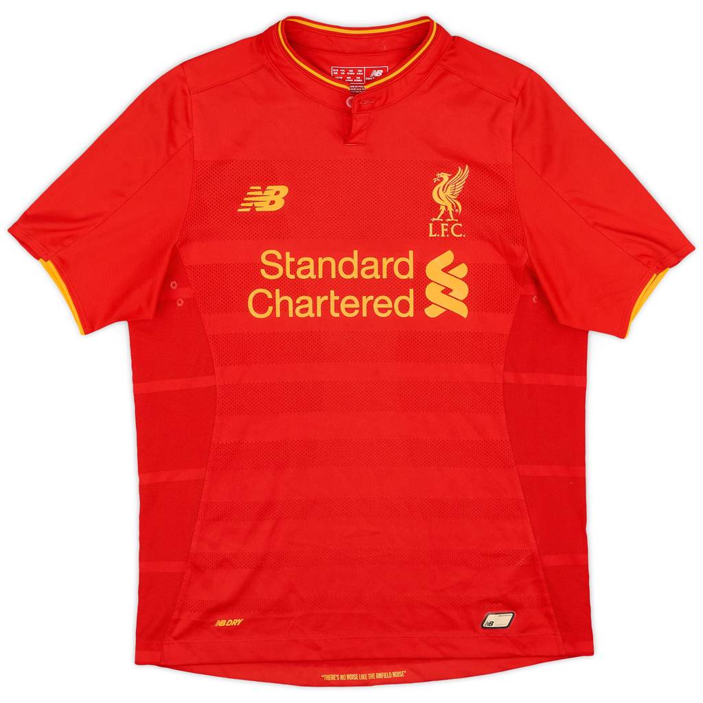 2016-17 Liverpool Home Shirt - 8/10 - (XL.Boys)