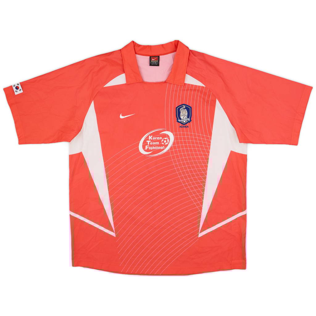 2002-03 South Korea Home Shirt - 9/10 - (XL)