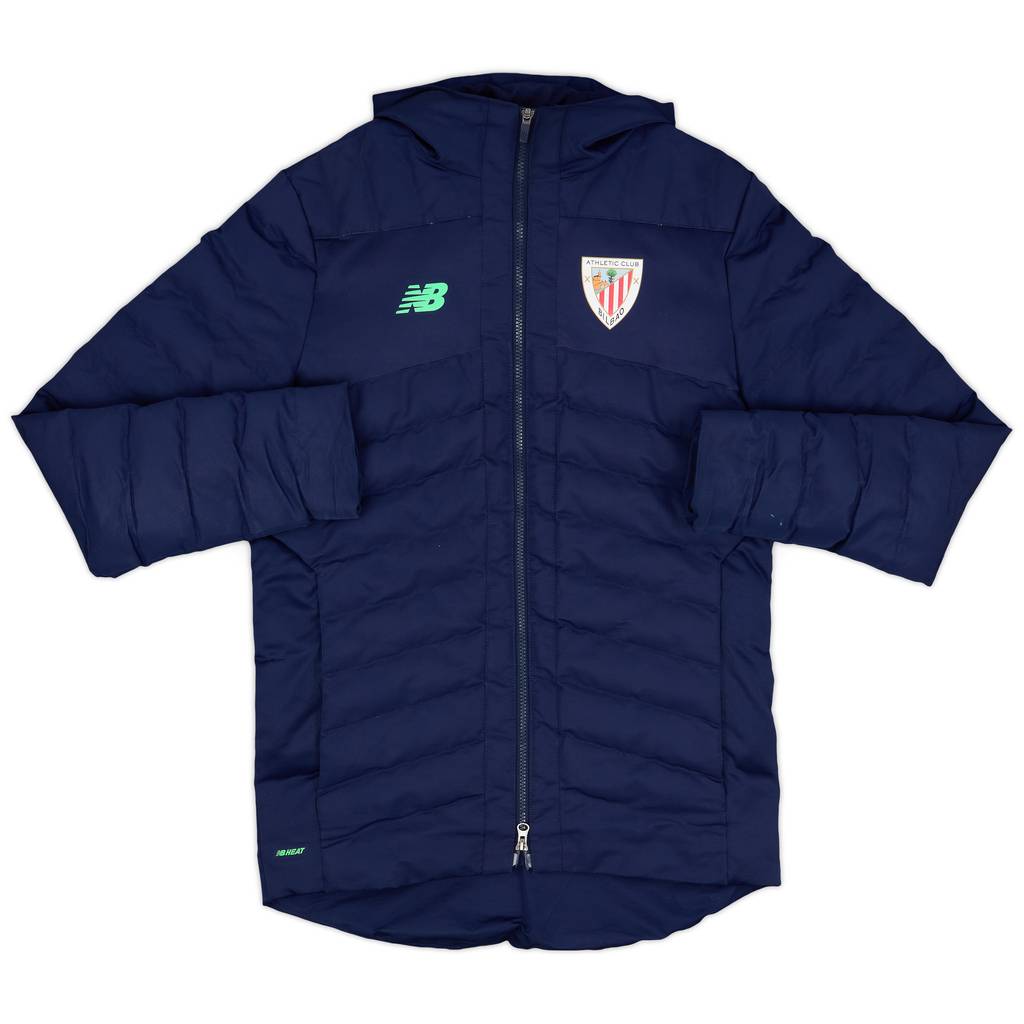 2020-21 Athletic Bilbao New Balance Padded Bench Coat - 9/10 - (S)