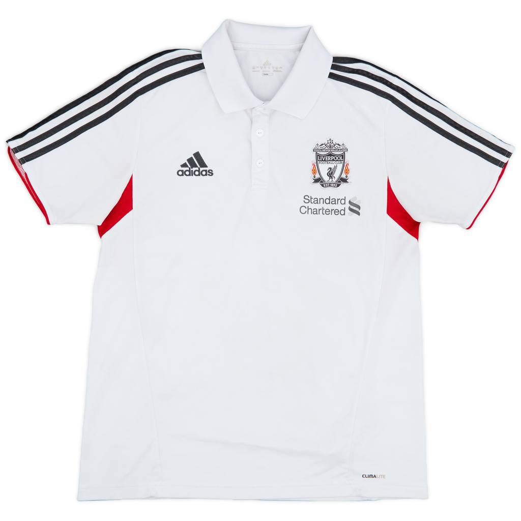 2011-12 Liverpool adidas Polo Shirt - 7/10 - (L)