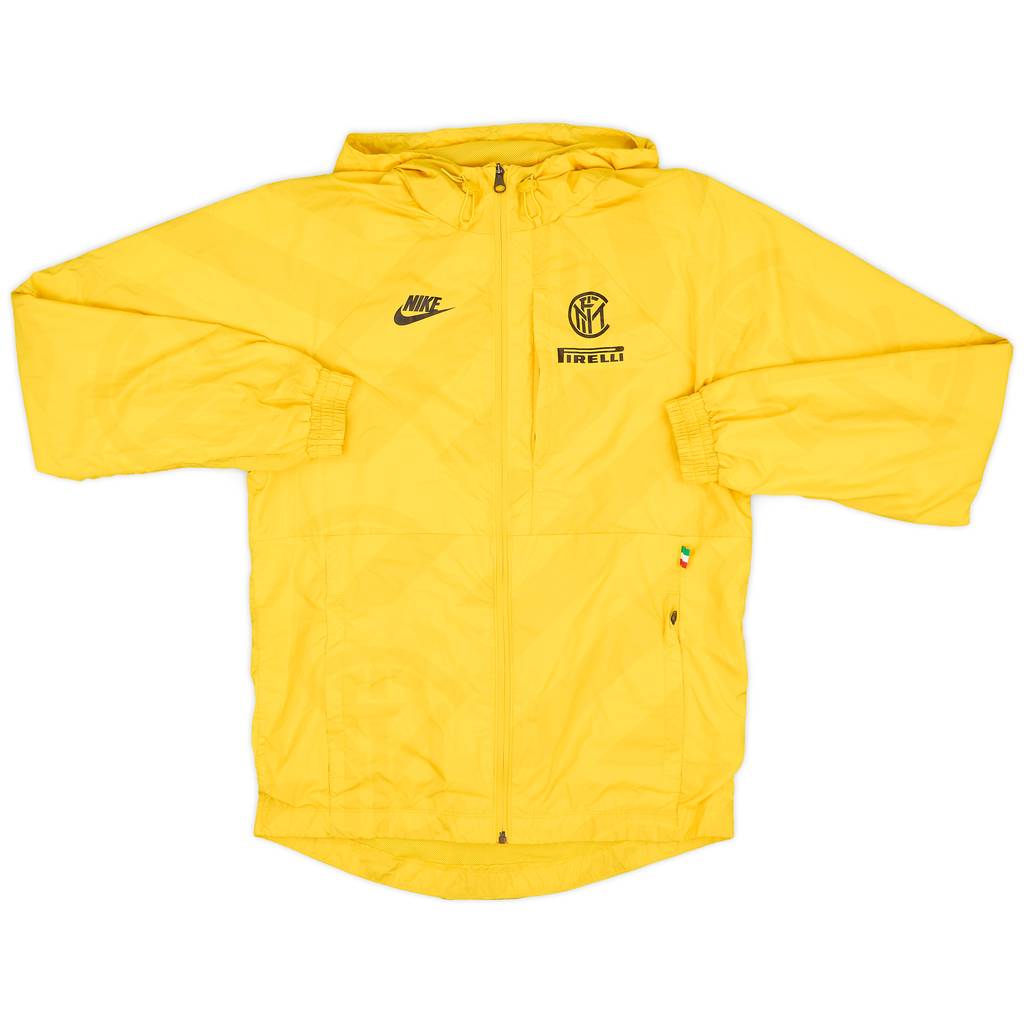2019-20 Inter Milan Nike Hooded Rain Jacket - 9/10 - (M)