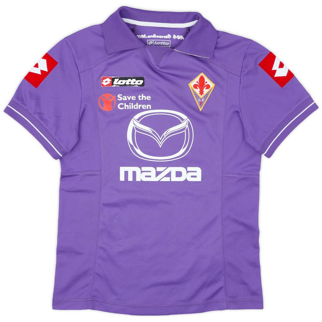 2011-12 Fiorentina Home Shirt - 6/10 - (XXS)