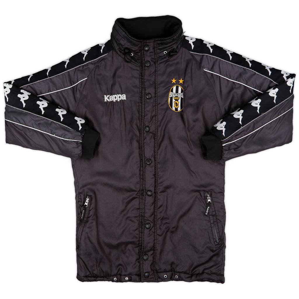 1999-00 Juventus Kappa Padded Bench Coat - 8/10 - (L)