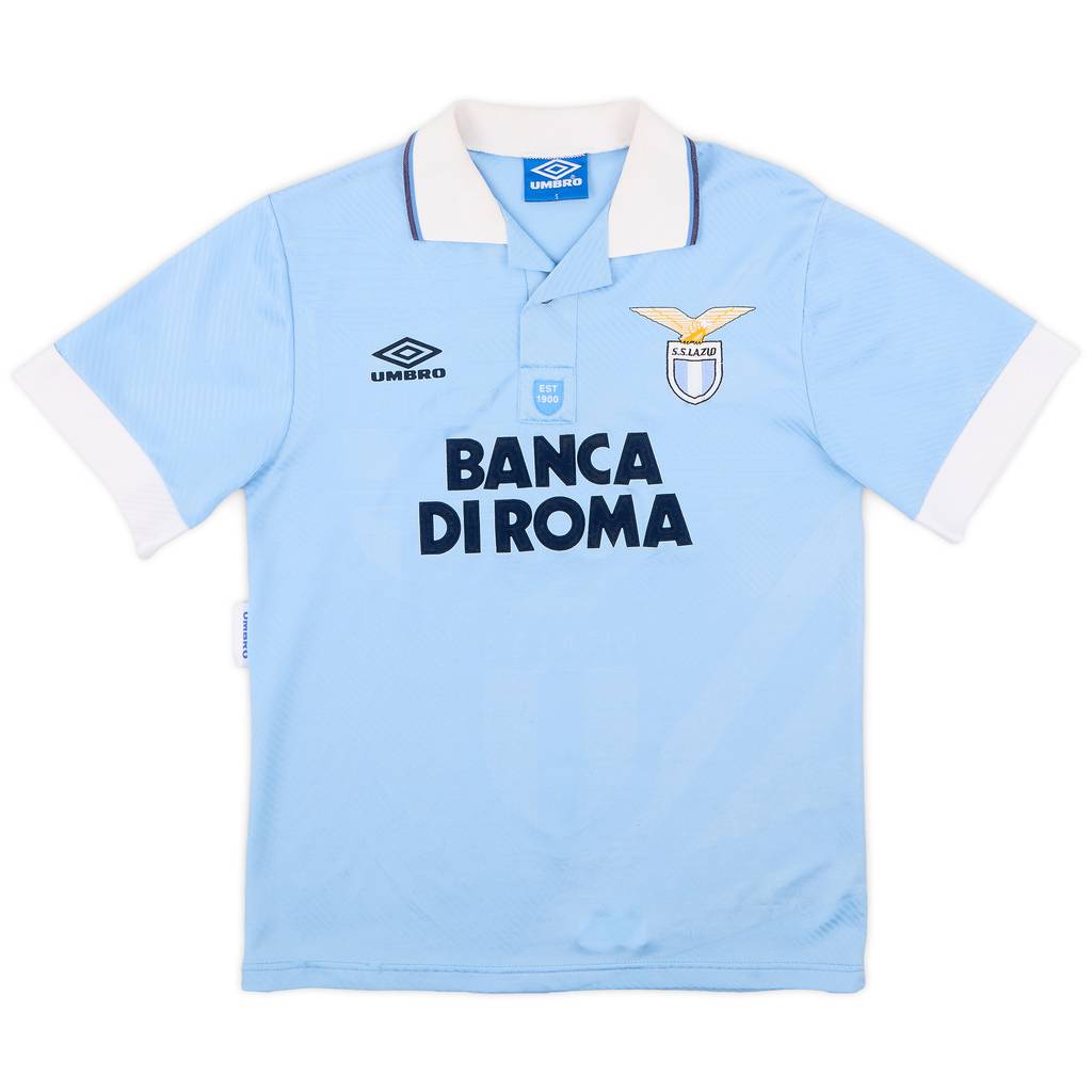 1993-95 Lazio Home Shirt - 8/10 - (S)
