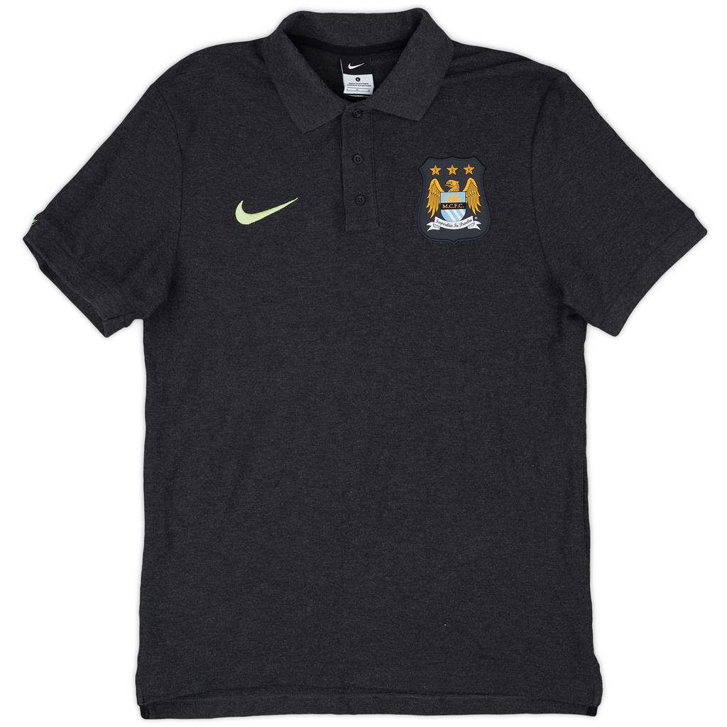 2015-16 Manchester City Nike Polo Shirt - 8/10 - (L)