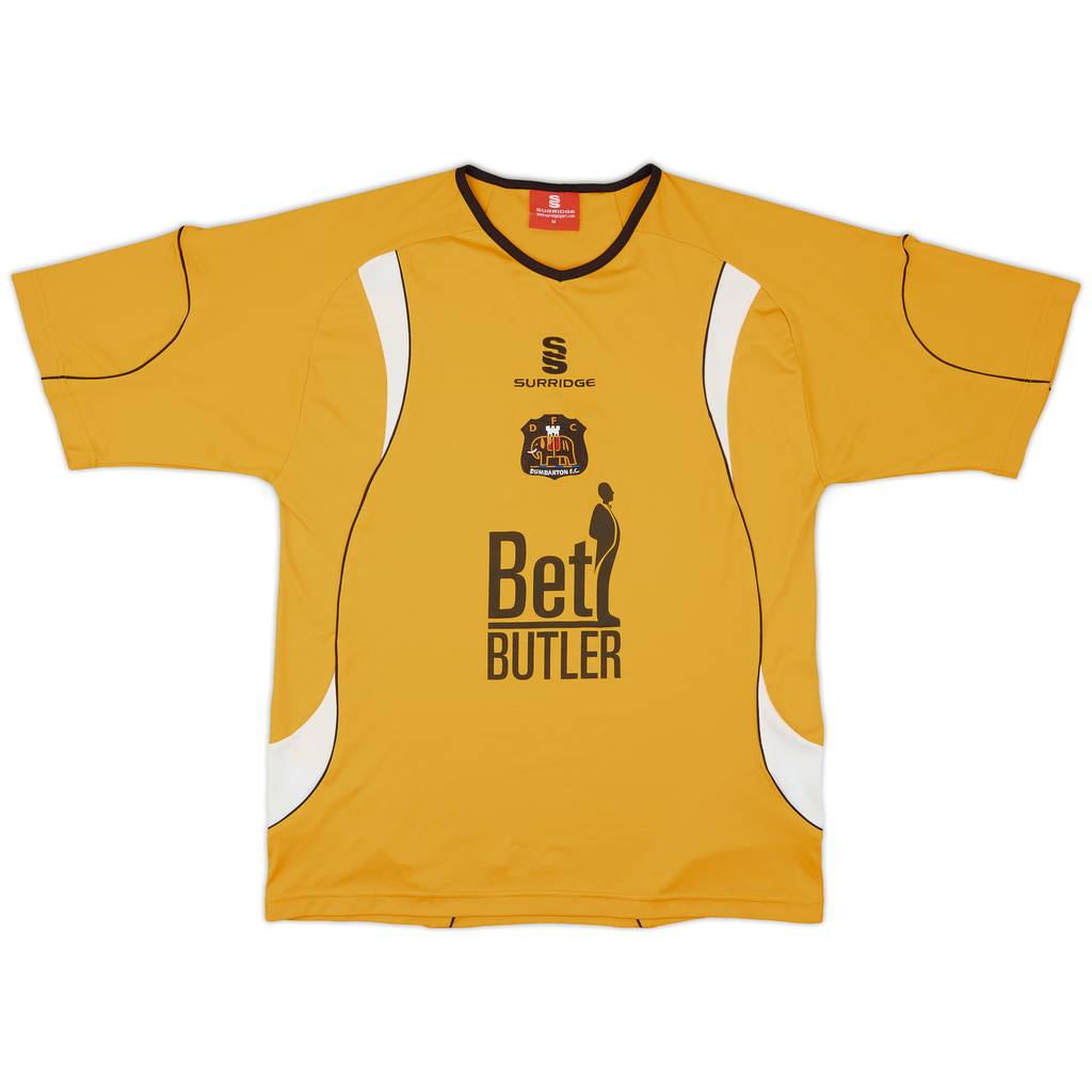 2011-12 Dumbarton Home Shirt - 8/10 - (M)