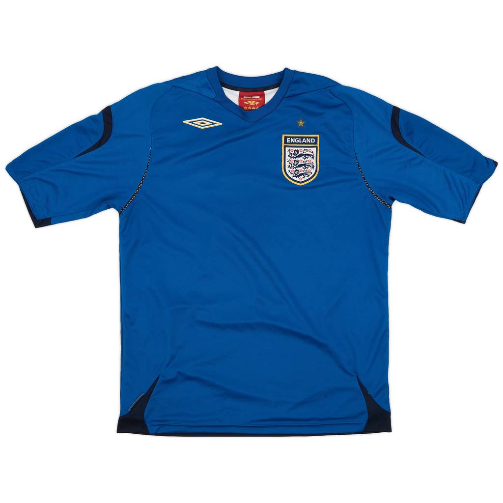 2006-07 England Umbro Training Shirt - 9/10 - (L)