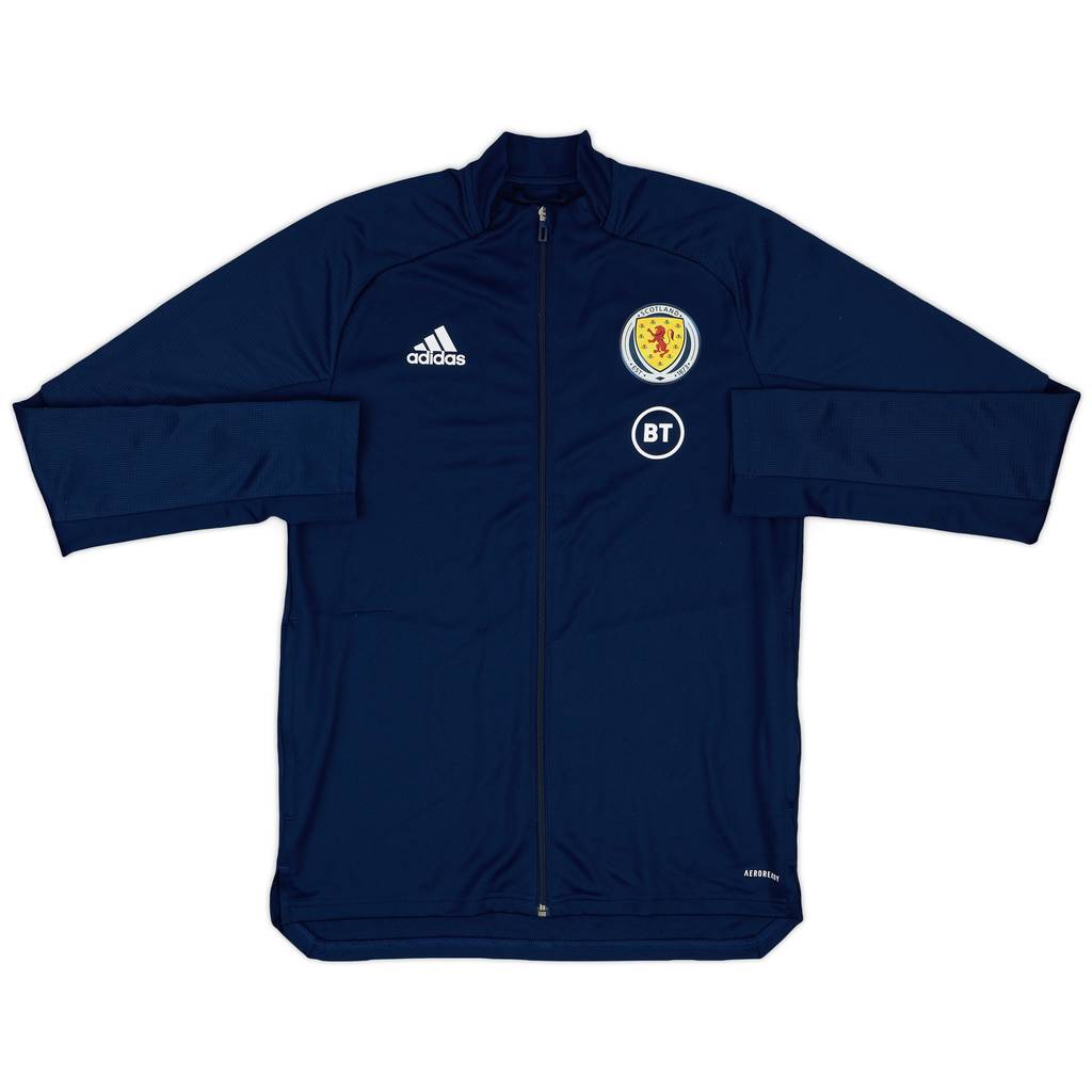 2019-20 Scotland adidas Track Jacket - 8/10 - (M)