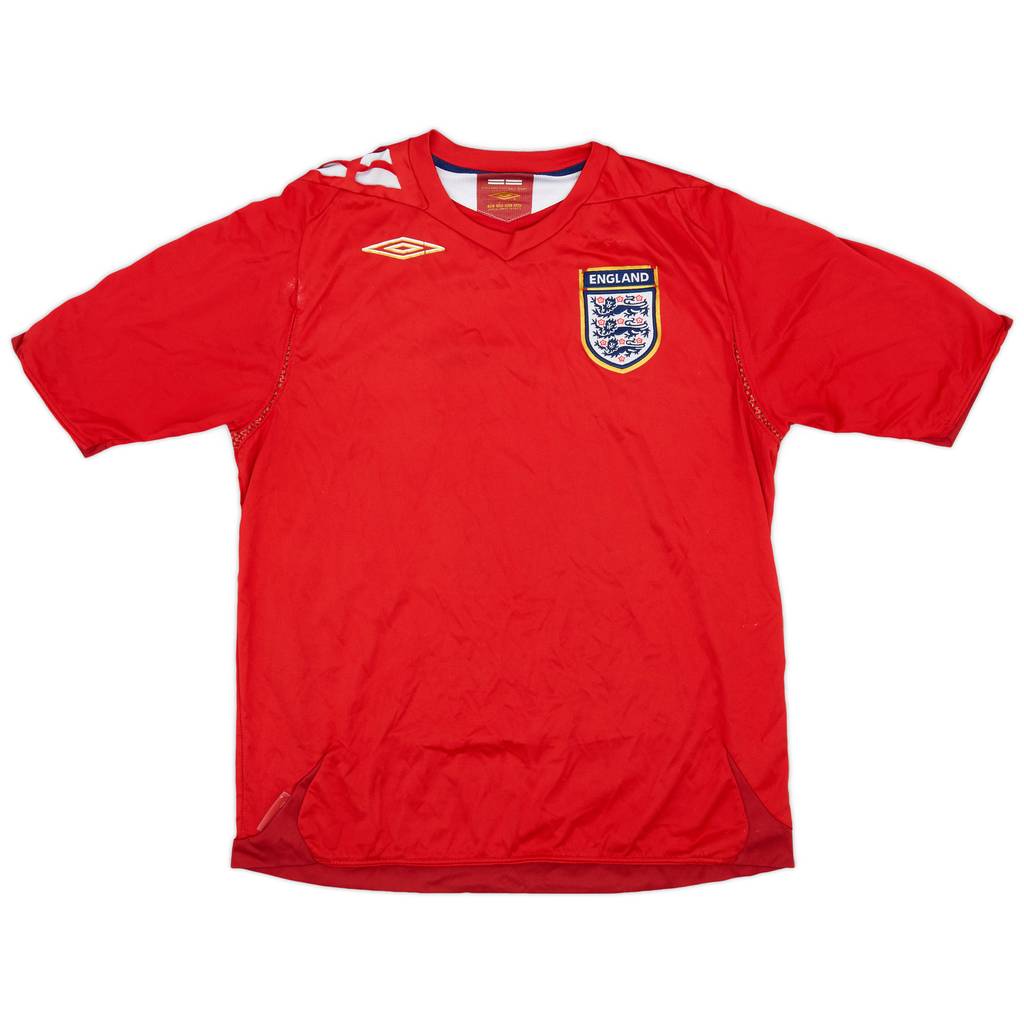 2006-08 England Away Shirt - 4/10 - (L)