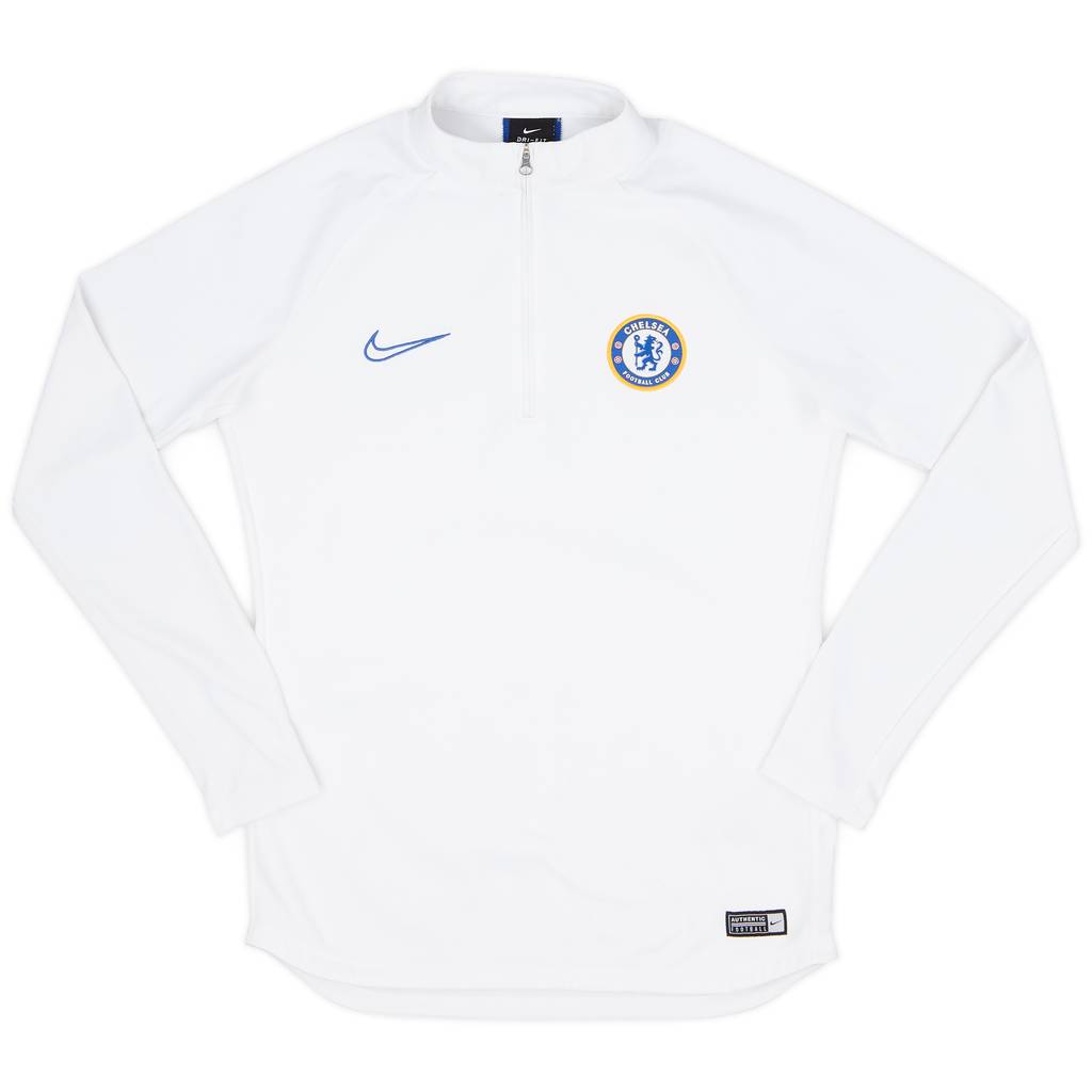2019-20 Chelsea Nike 1/4 Zip Training Top - 10/10 - (S)