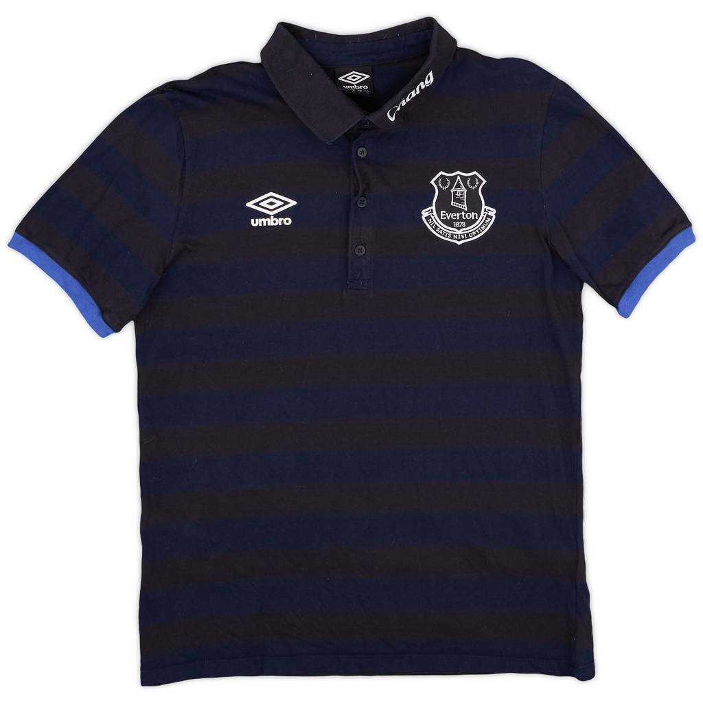 2015-16 Everton Umbro Polo Shirt - 7/10 - (M)