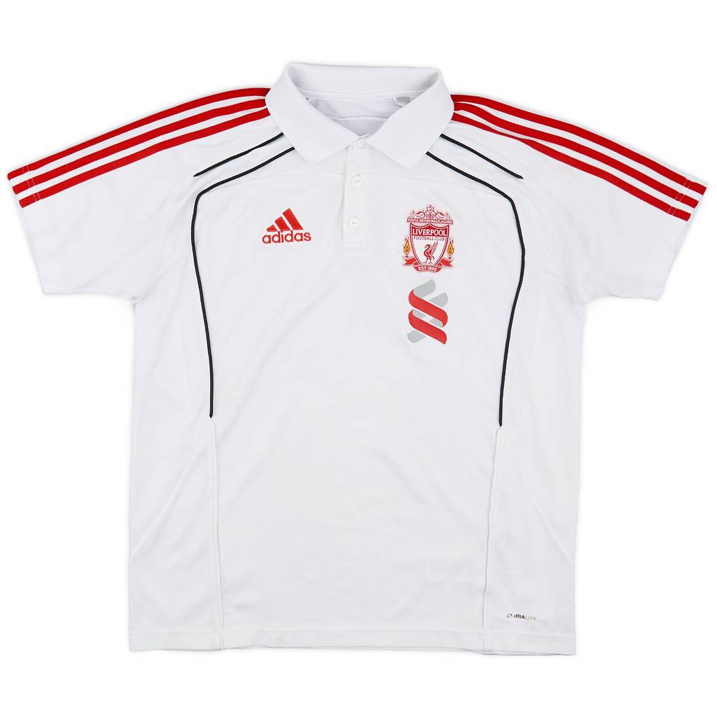 2010-11 Liverpool adidas Polo Shirt - 6/10 - (L)