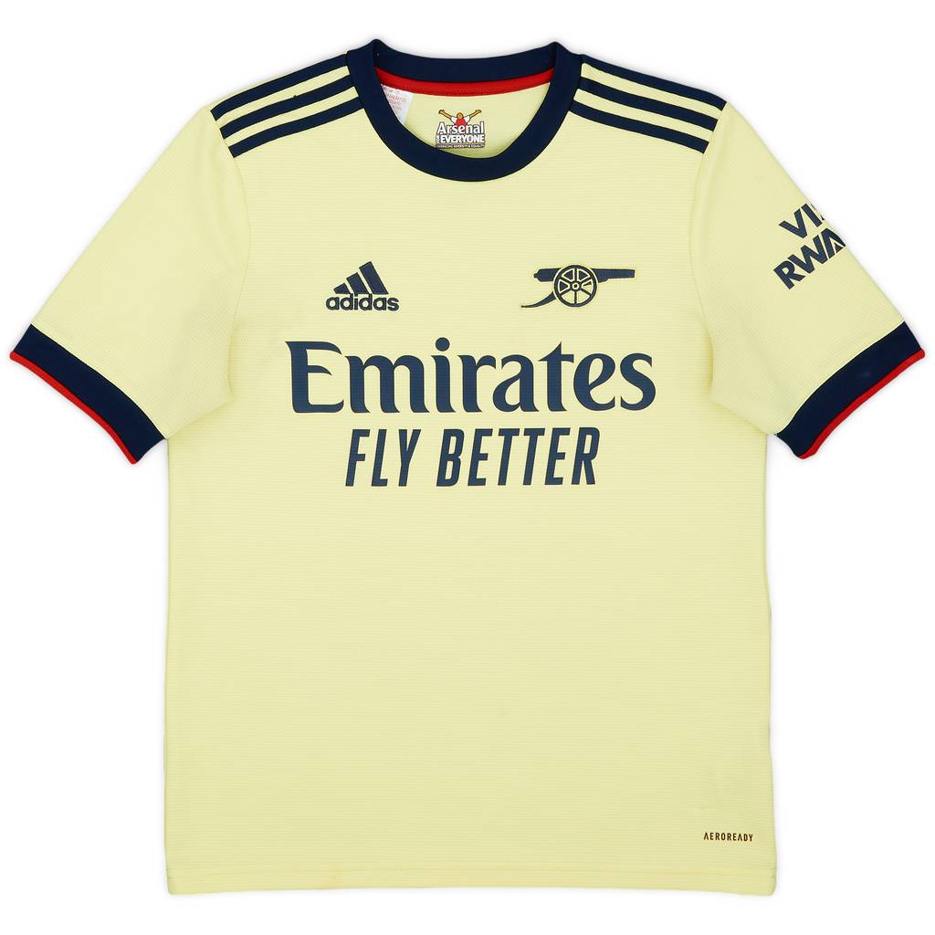 2021-22 Arsenal Away Shirt - 7/10 - (L.Boys)