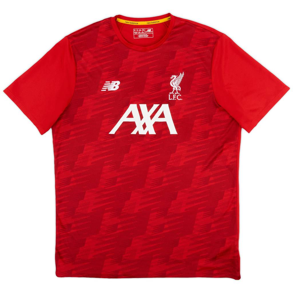 2019-20 Liverpool New Balance Training Shirt - 9/10 - (XL)