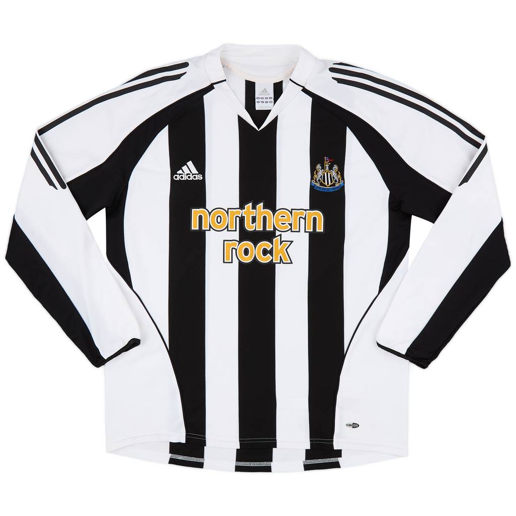 2005-07 Newcastle Home L/S Shirt - 9/10 - (L)