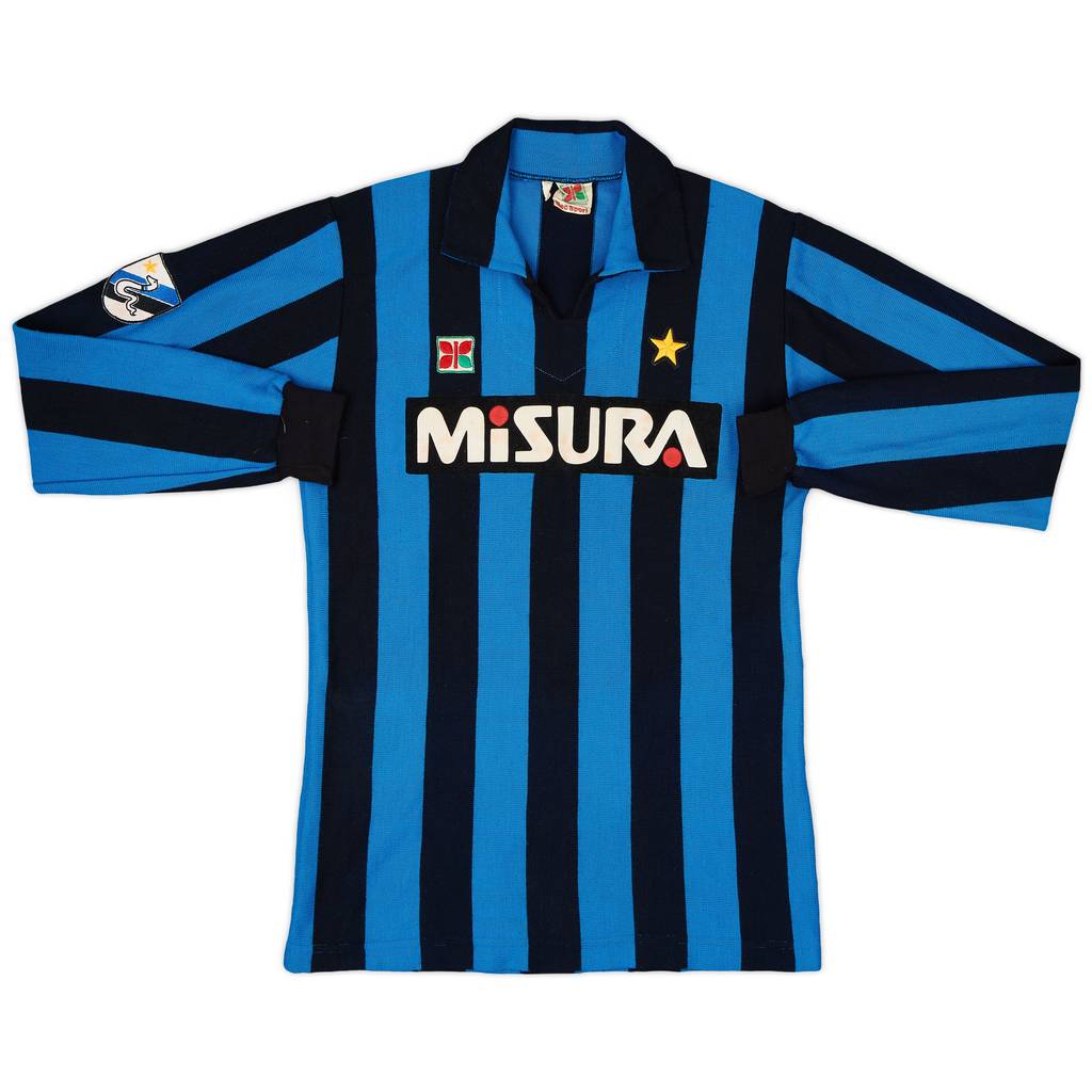 1983-86 Inter Milan Home L/S Shirt - 6/10 - (M)