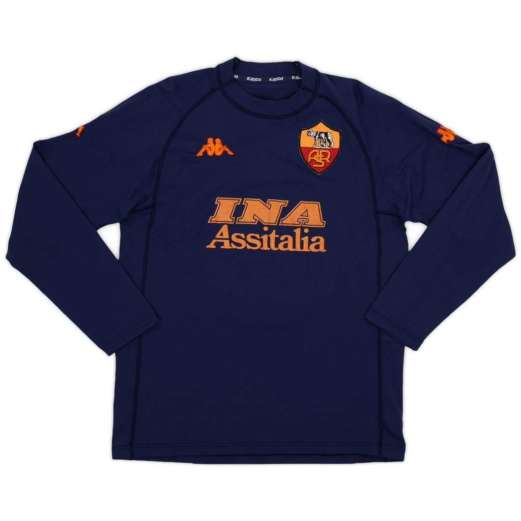 2000-01 Roma Third L/S Shirt - 7/10 - (XL)
