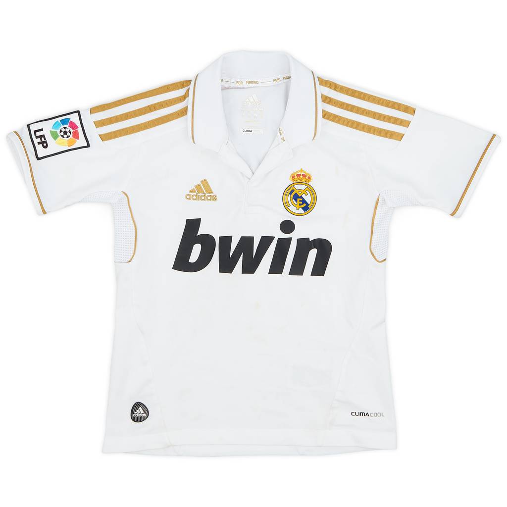2011-12 Real Madrid Home Shirt - 5/10 - (7-8 Years)