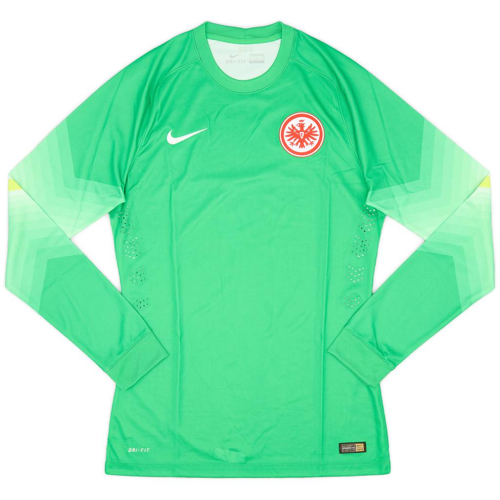 2014-15 Eintracht Frankfurt Player Issue GK Shirt - 9/10 - (M)