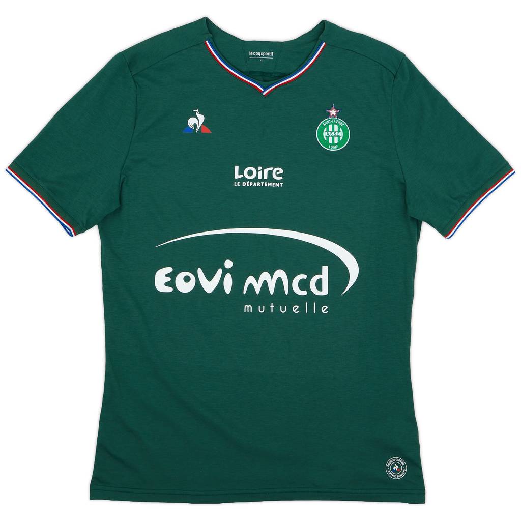 2017-18 Saint Etienne Home Shirt - 9/10 - (XL)