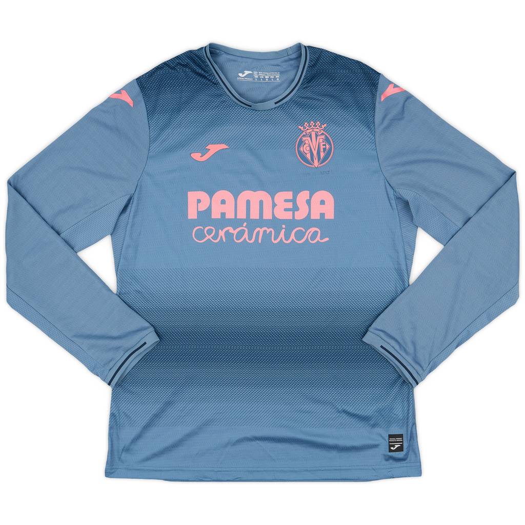 2021-22 Villarreal Third L/S Shirt - 8/10 - (L)