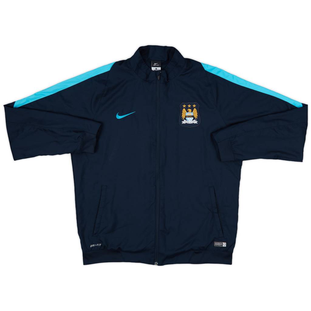 2015-16 Manchester City Nike Track Jacket - 8/10 - (XL)