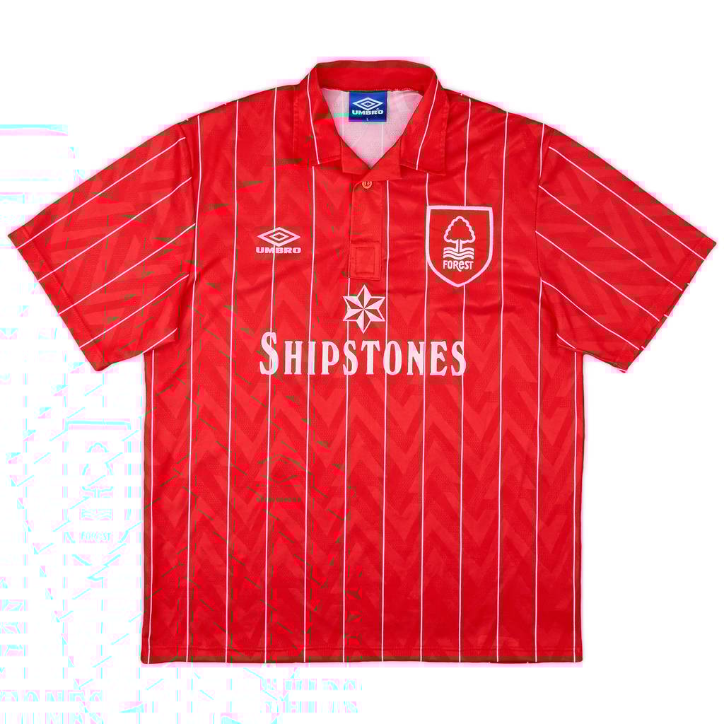 1992-94 Nottingham Forest Home Shirt - 9/10 - (L)
