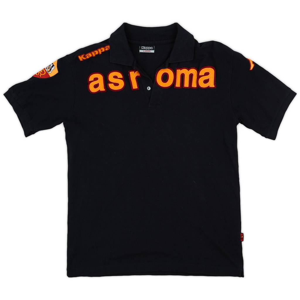 2009-10 Roma Kappa Polo Shirt - 9/10 - (L)