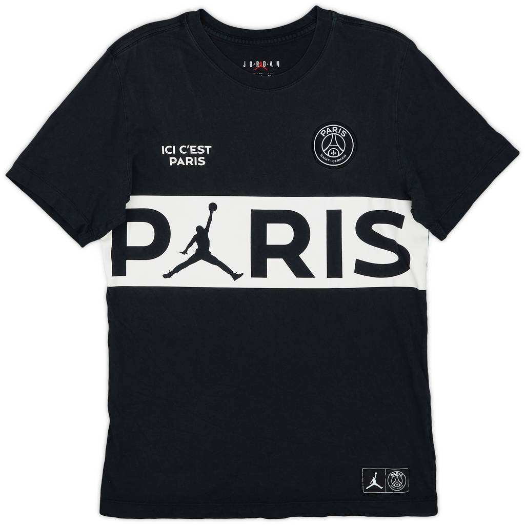 2019-20 Paris Saint-Germain Nike Jordan Cotton Tee - 8/10 - (S)