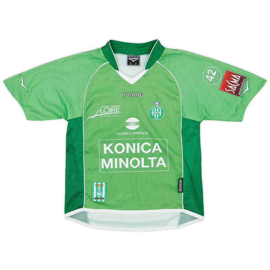 2004-05 Saint Etienne Home Shirt - 7/10 - (XS)
