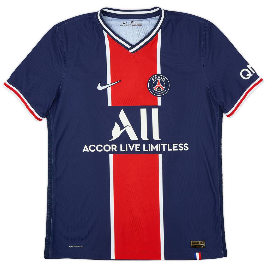 2020-21 Paris Saint-Germain Authentic Home Shirt - 7/10 - (M)