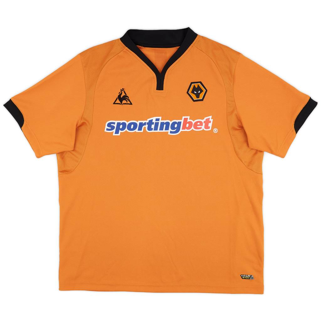 2009-10 Wolves Home Shirt - 7/10 - (XXL)