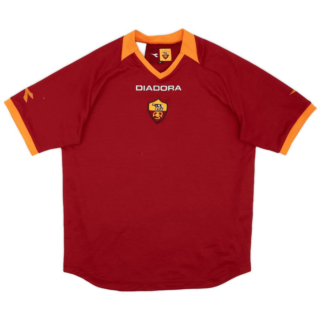 2006-07 Roma Home Shirt - 6/10 - (M)
