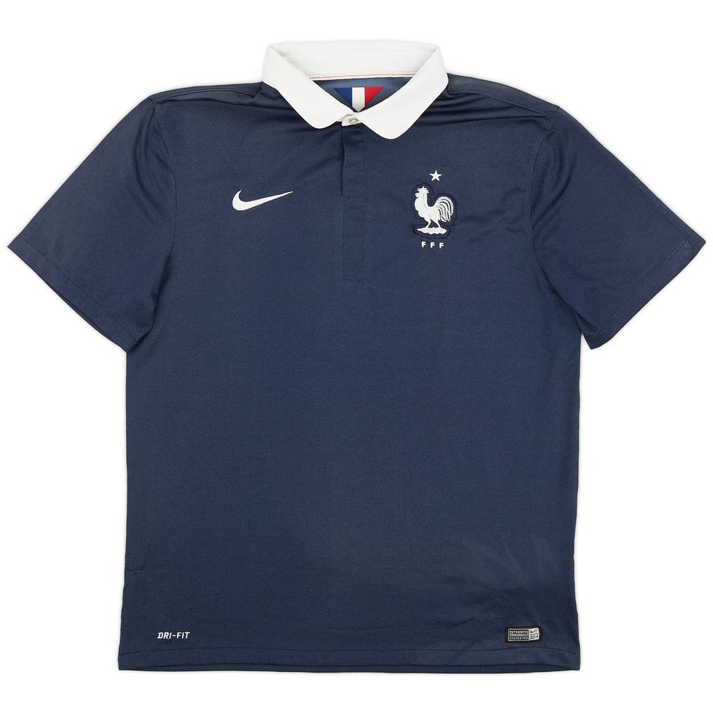 2014-15 France Home Shirt - 7/10 - (L)