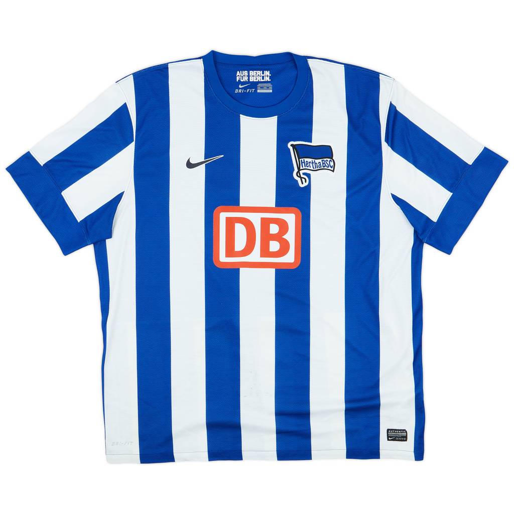 2012-13 Hertha Berlin Home Shirt - 6/10 - (XXL)