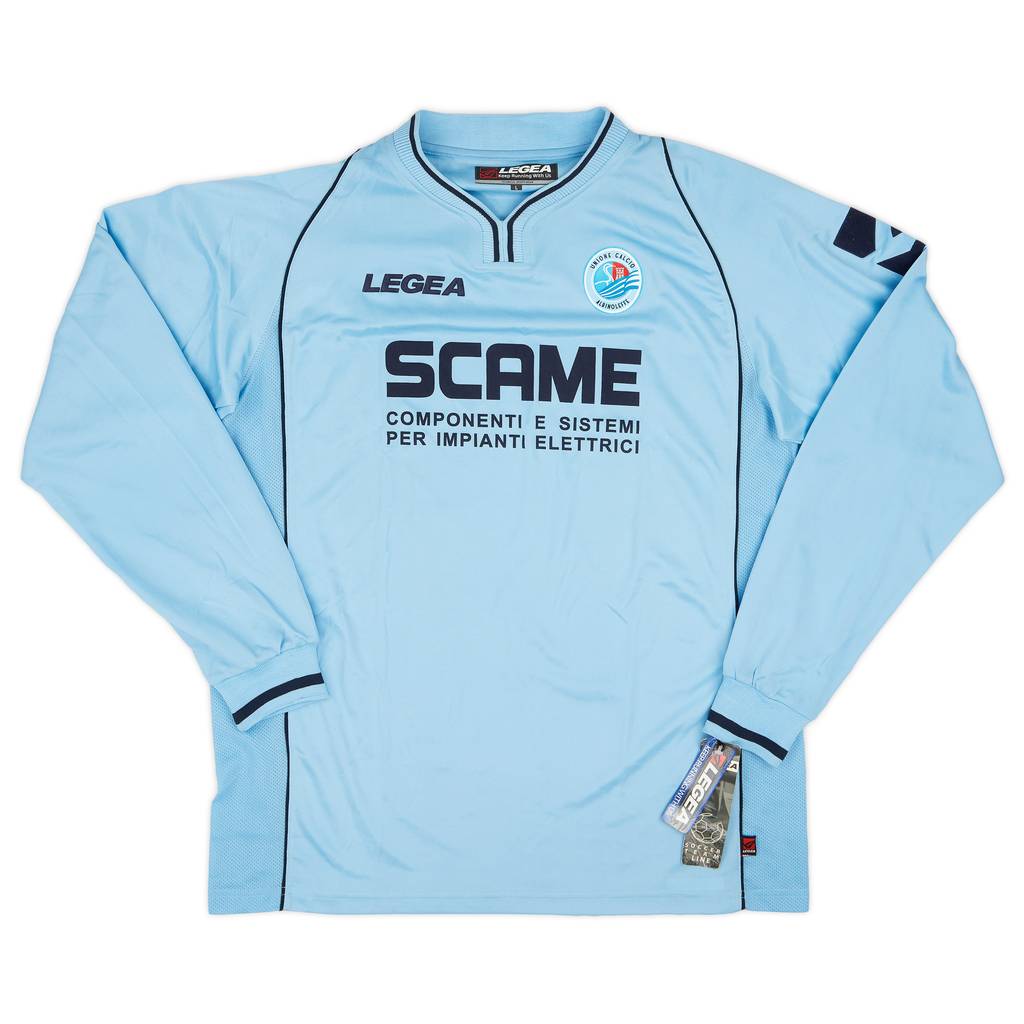 2003-05 Albinoleffe Home L/S Shirt (L)