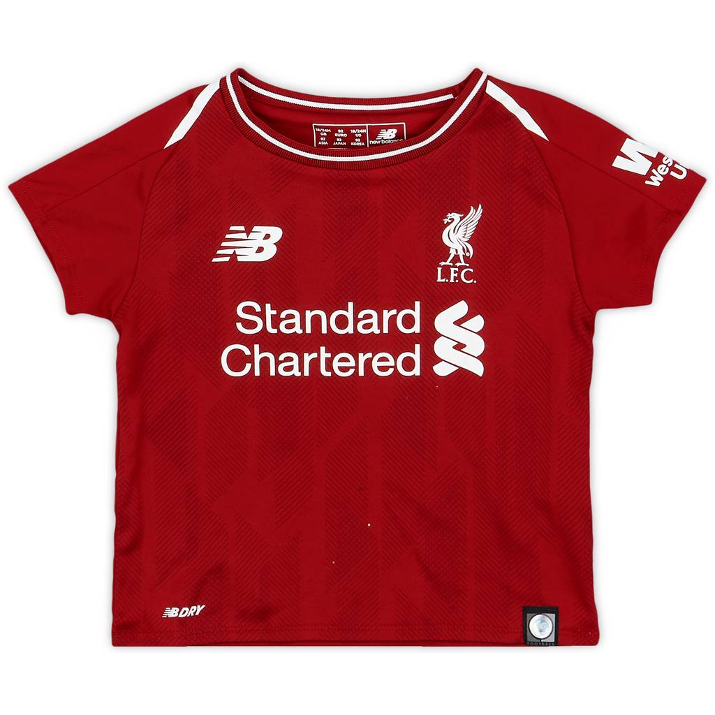 2018-19 Liverpool Home Shirt - 9/10 - (18-24 Months)