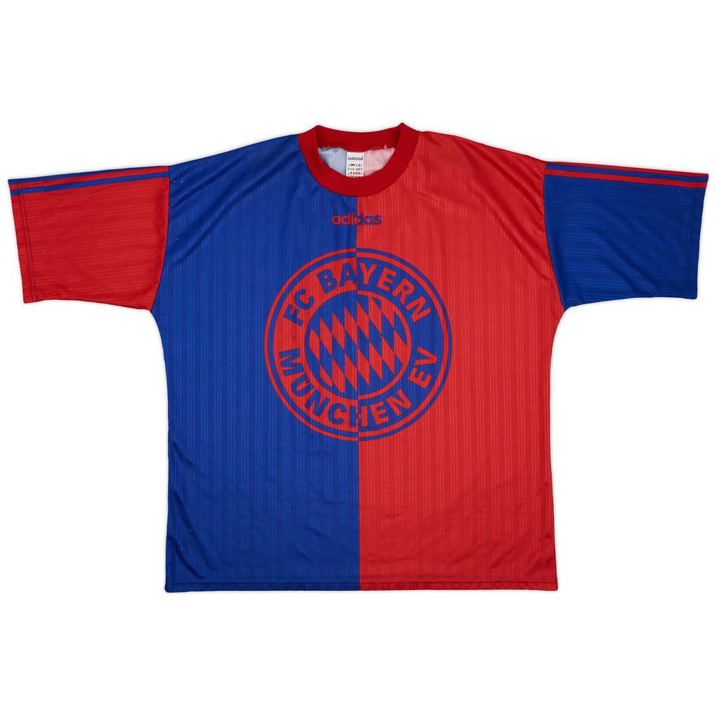 1996-97 Bayern Munich adidas Training Shirt - 6/10 - (XL)
