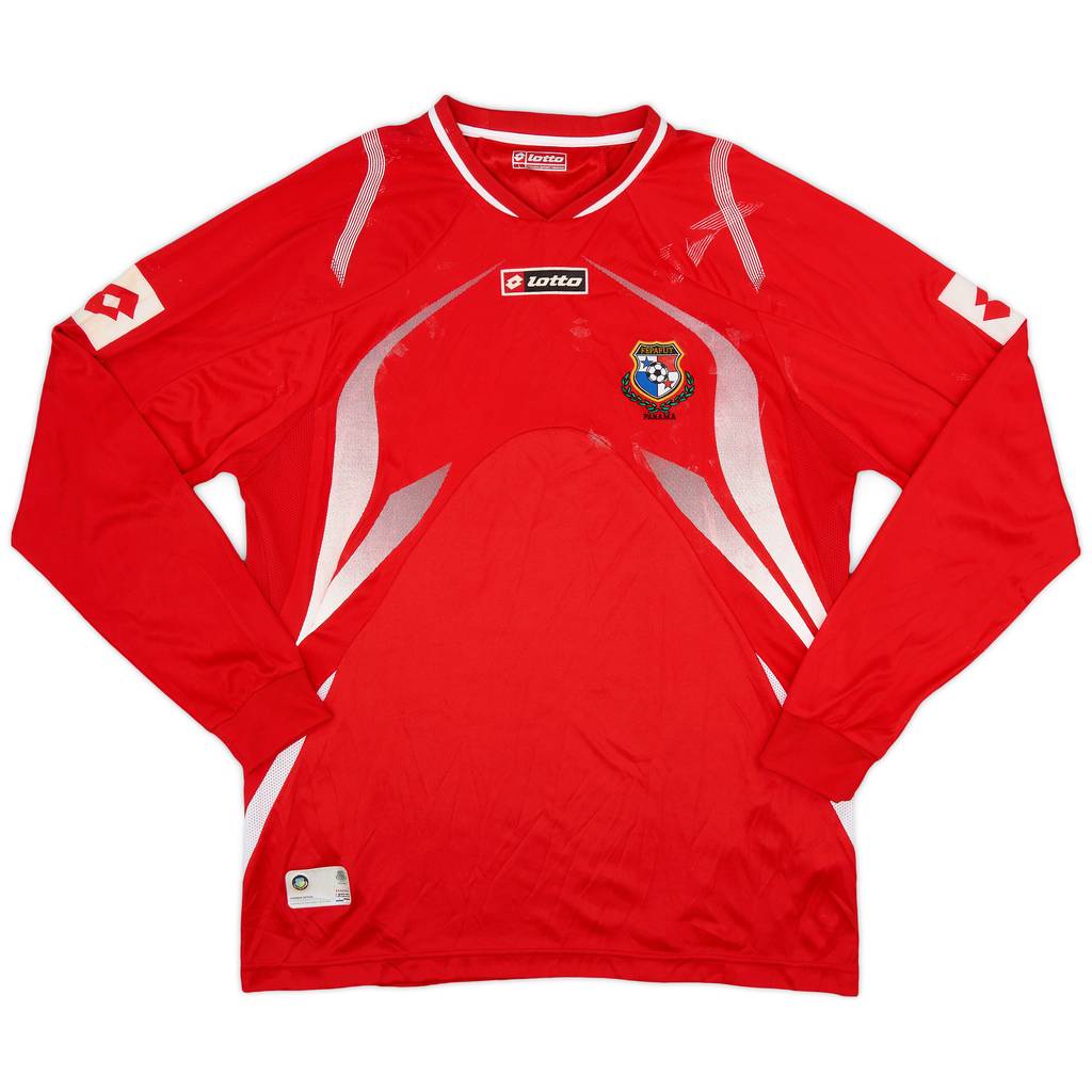 2010-11 Panama Home L/S Shirt - 4/10 - (L)