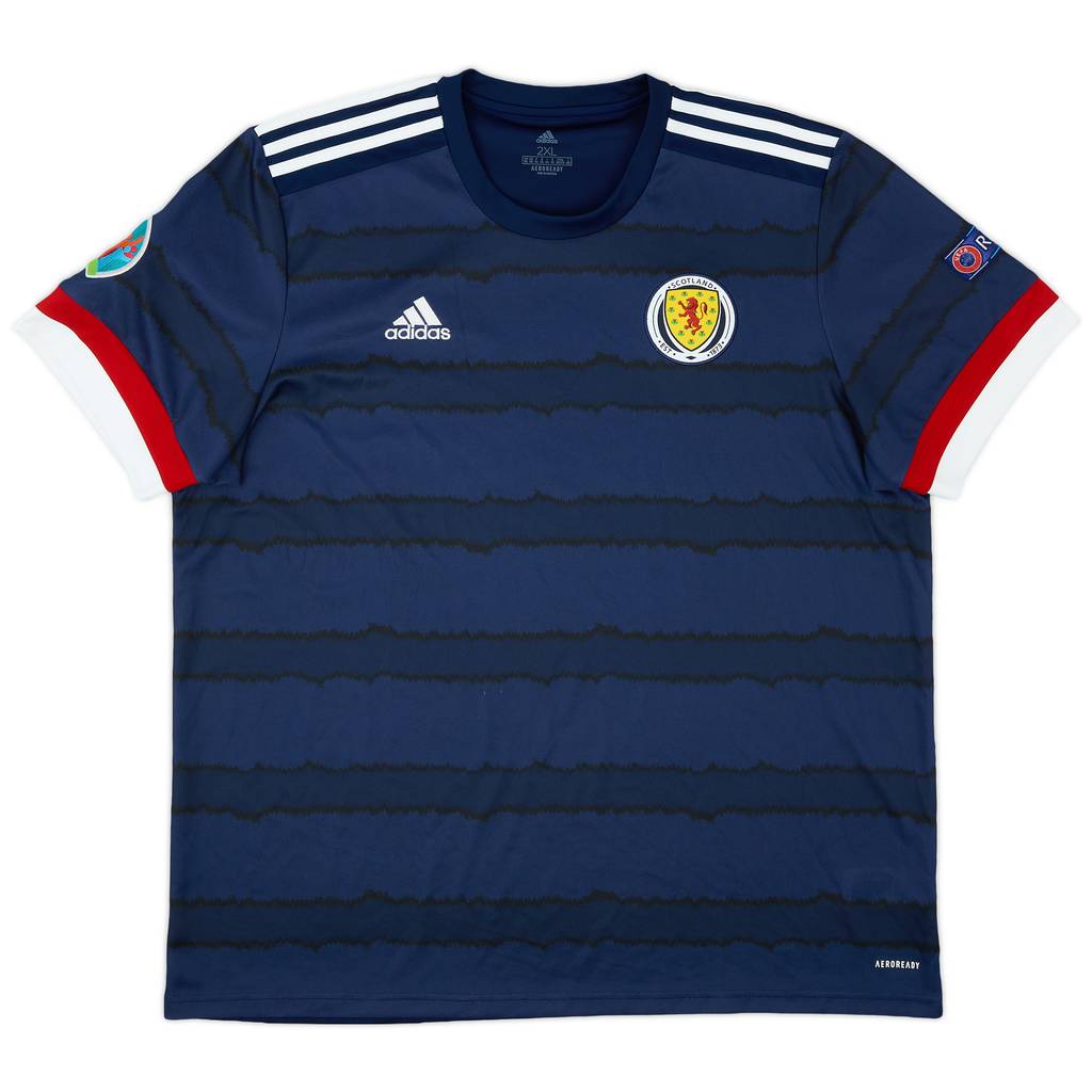 2020-22 Scotland Home Shirt - 8/10 - (XXL)