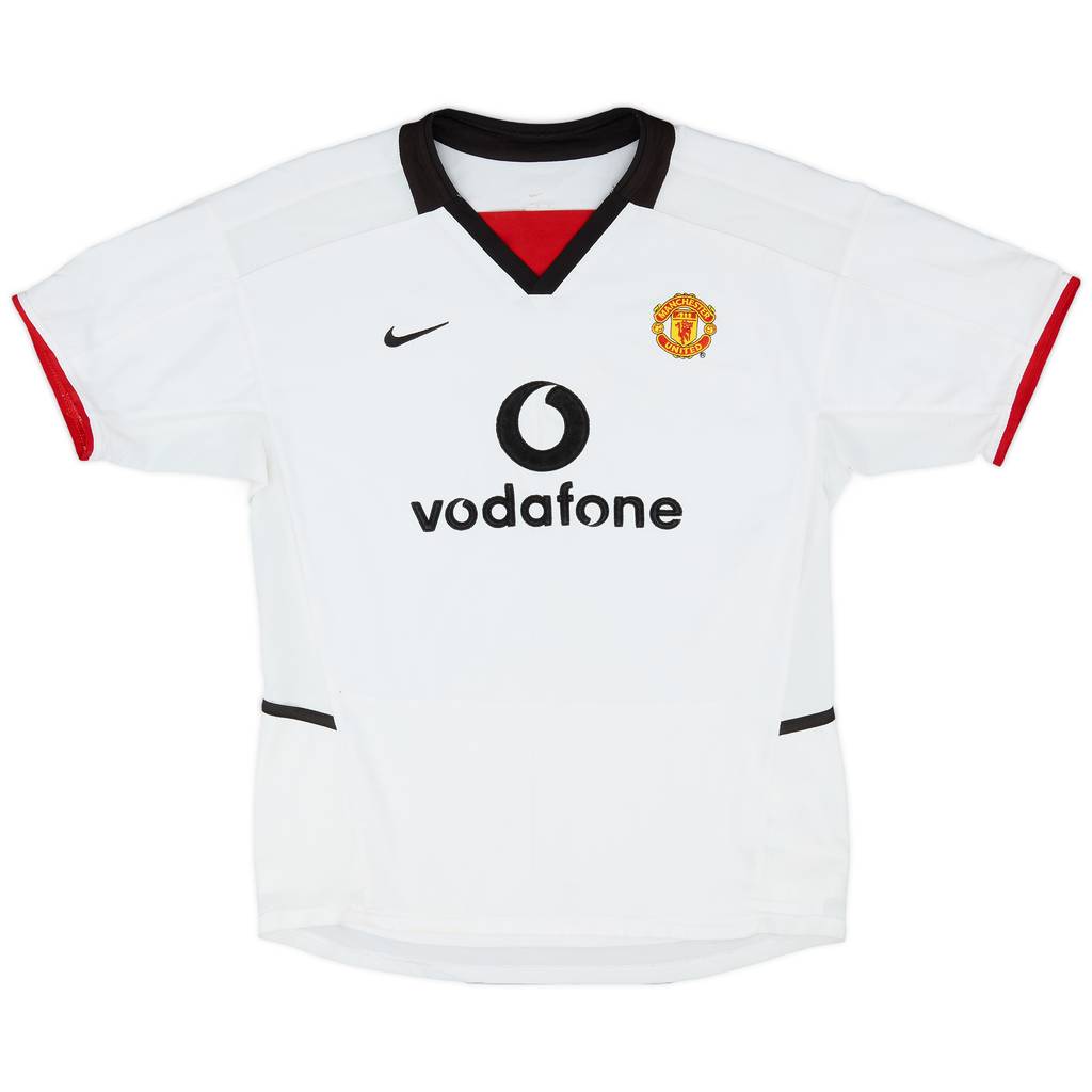2002-03 Manchester United Away Shirt - 7/10 - (L.Boys)