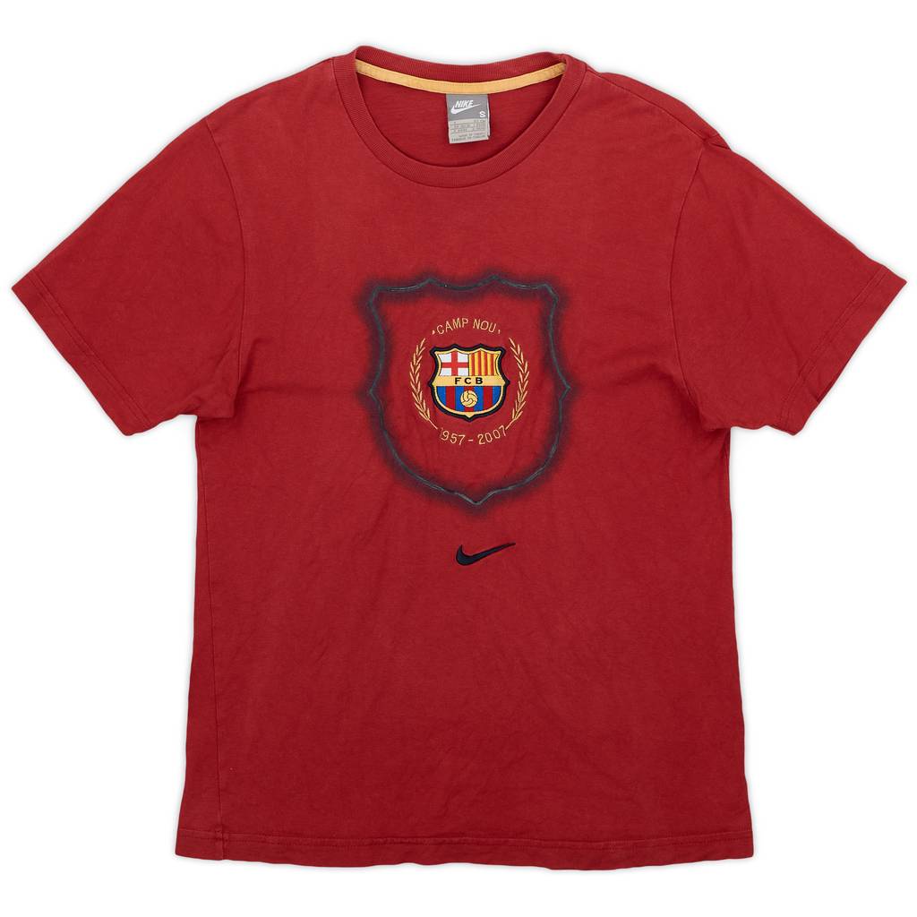 2007-08 Barcelona Nike Graphic Tee - 6/10 - (S)