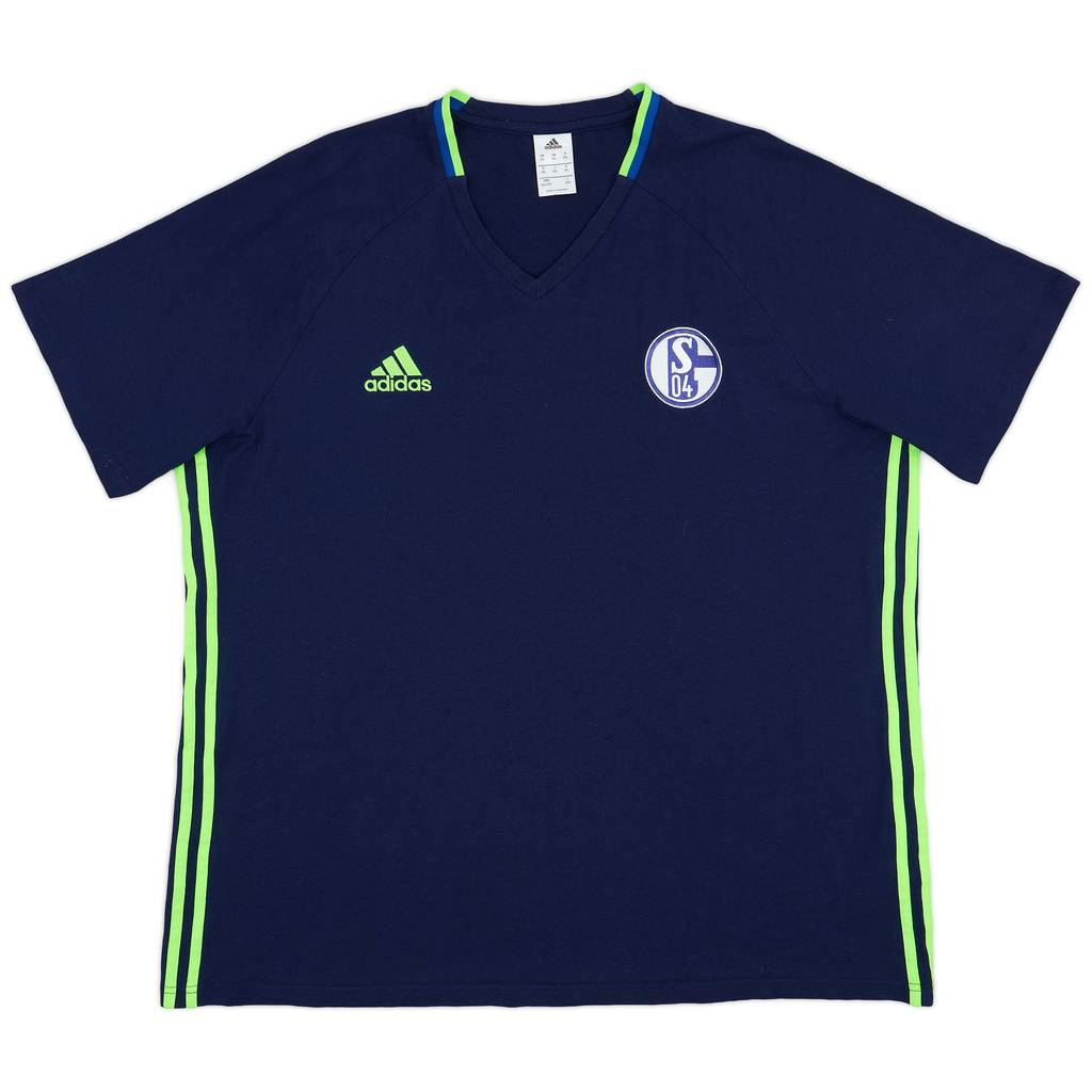 2016-17 Schalke adidas Training Tee - 9/10 - (XXL)