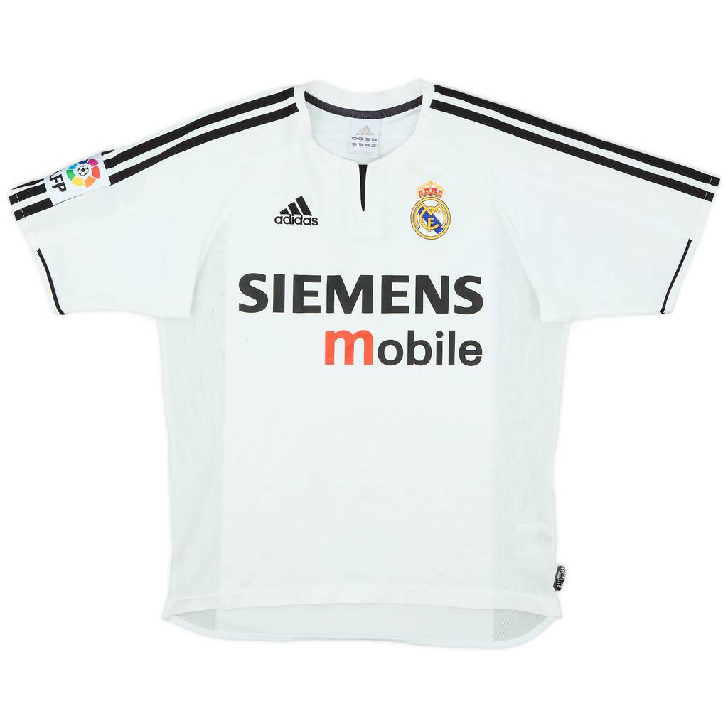 2003-04 Real Madrid Home Shirt - 6/10 - (XL.Boys)