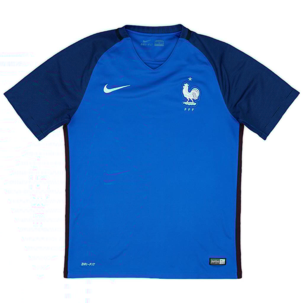 2016-17 France Home Shirt - 8/10 - (M)