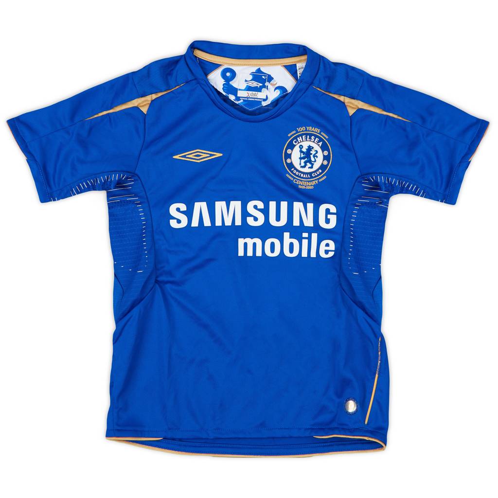 2005-06 Chelsea Centenary Home Shirt (6-7 Years)