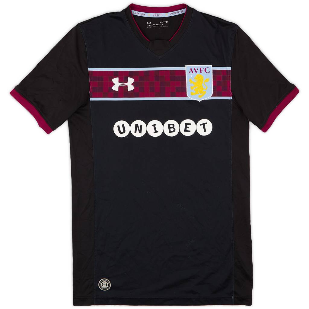 2017-18 Aston Villa Away Shirt - 7/10 - (S)